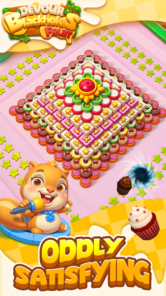 Black Holes: Devour Fruit - Gameplay image of android game