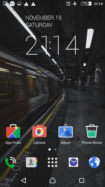 HD+ ۱ مشکی در آمیخته تصاویر پس زمینه - عکس برنامه موبایلی اندروید