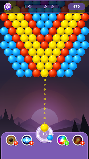 Bubble Shooter Rainbow - Gameplay image of android game