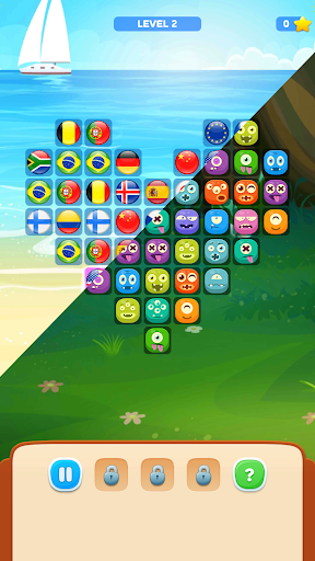 Onet Stars: Connect Pairs - Gameplay image of android game