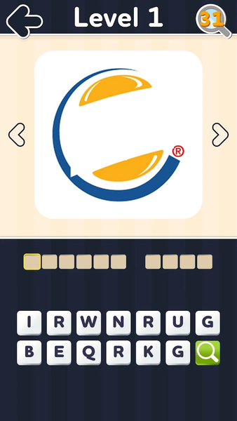 Guess the Logo: Famous Brand Q - Gameplay image of android game