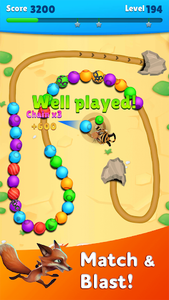 Marble Blast - Wild Friends - عکس بازی موبایلی اندروید