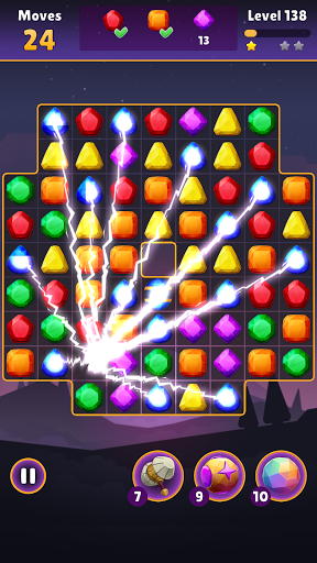 Magic Match3 - Jewel Quest - Gameplay image of android game