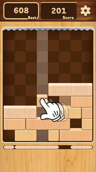 Slide Block Puzzle - Gameplay image of android game
