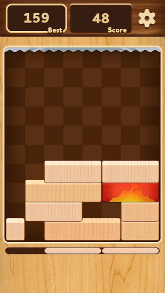 Slide Block Puzzle - Gameplay image of android game