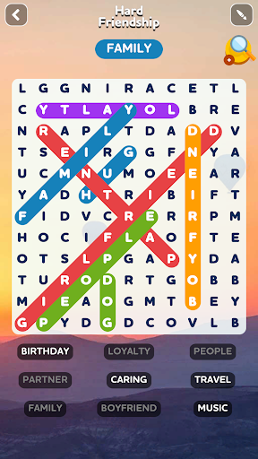 Word Search - Word Puzzle Game - Gameplay image of android game