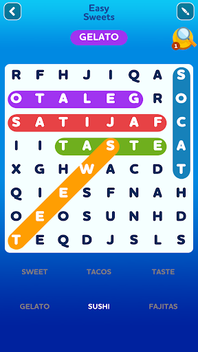 Word Search Quest - Puzzles - Gameplay image of android game