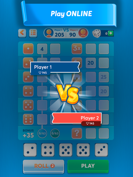 Yatzy Duel - Dice Game - عکس بازی موبایلی اندروید