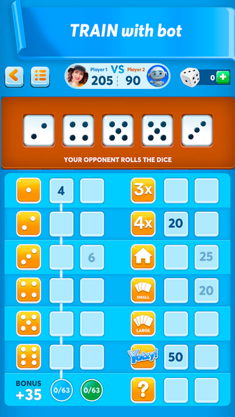 Yatzy Duel - Dice Game - عکس بازی موبایلی اندروید