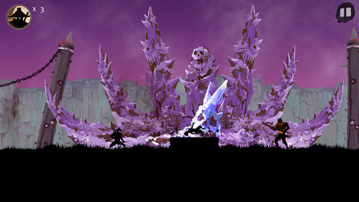 Ninja Arashi - Gameplay image of android game