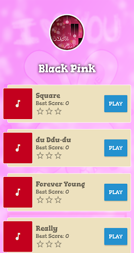 Black Pink Piano Game - Gameplay image of android game