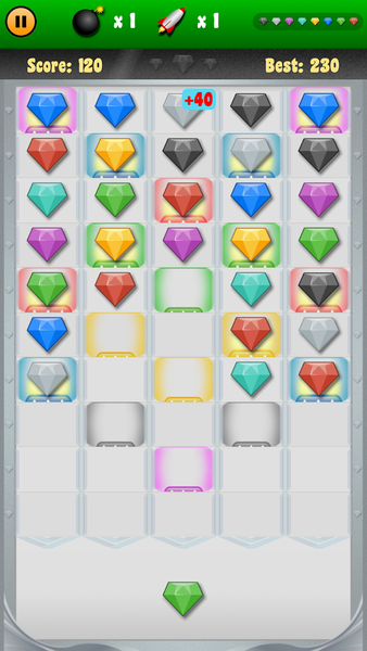 Diamond Splash - Gameplay image of android game
