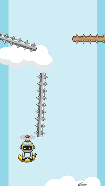 Banana Copter Swing - Tap Game - عکس بازی موبایلی اندروید