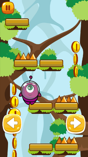 Happy Alien Jump - Happy Jump - عکس برنامه موبایلی اندروید