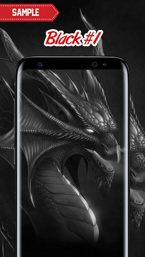 Black Wallpaper - Image screenshot of android app