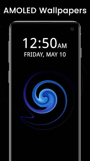 AMOLED Wallpapers 4K - Black & - Image screenshot of android app
