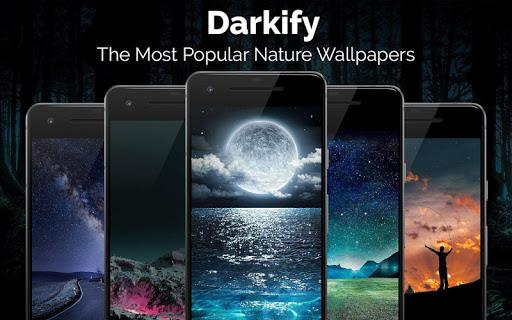 Black Wallpaper: Darkify - Image screenshot of android app