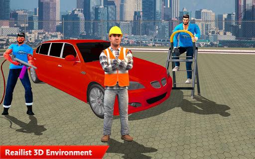 Modern Limo Car Wash Games: Limousine Driving Sim - عکس برنامه موبایلی اندروید