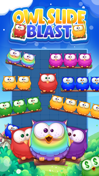 Owl Slide Blast - عکس بازی موبایلی اندروید