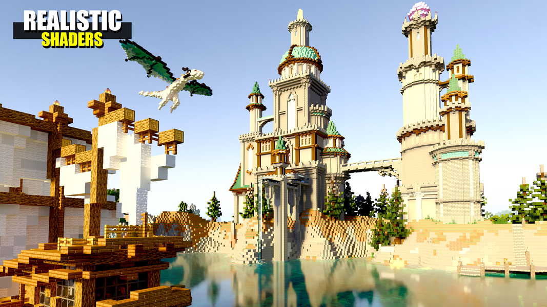 Realistic Shader Mod Packs - عکس برنامه موبایلی اندروید