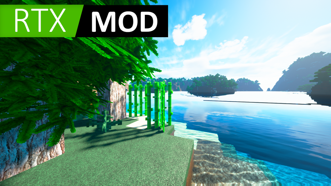 RTX Shaders for Minecraft - Image screenshot of android app