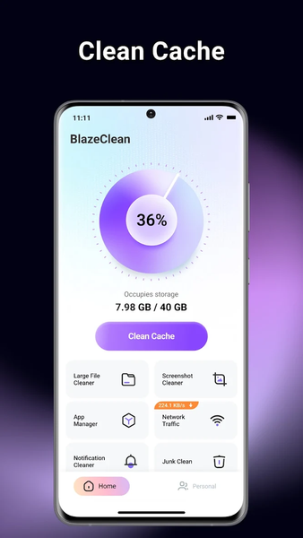 BlazeClean - عکس برنامه موبایلی اندروید