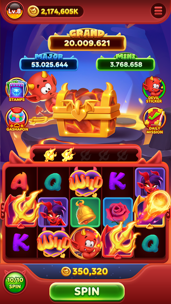 Jackpot Blaze Slots - Gameplay image of android game