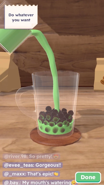 Perfect Coffee 3D - Gameplay image of android game