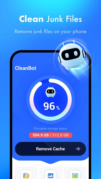 Quick Cleaner：CleanBot Manager - عکس برنامه موبایلی اندروید