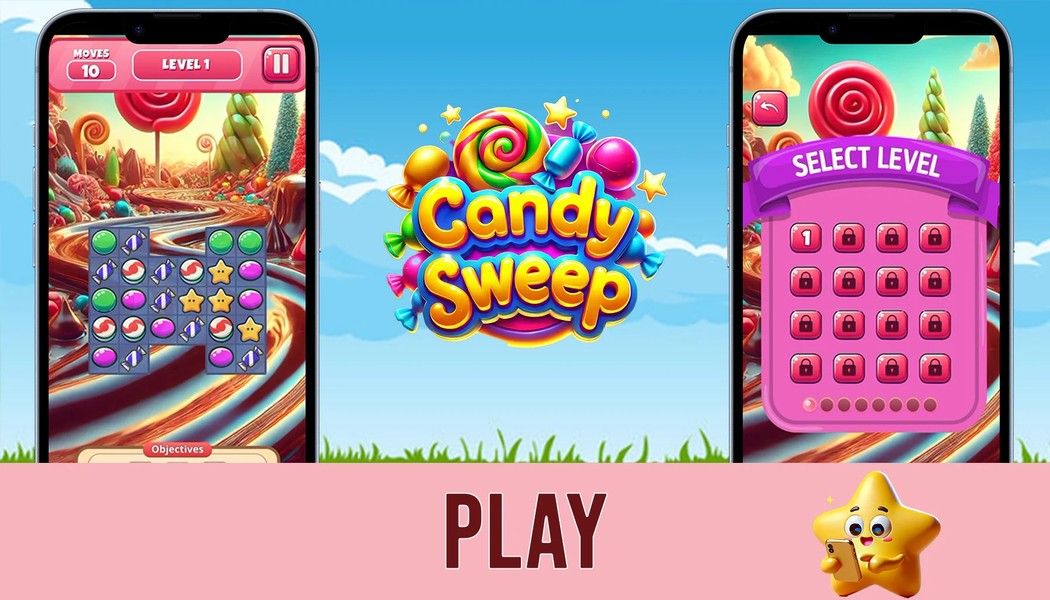 Candy Sweep Puzzle - عکس بازی موبایلی اندروید