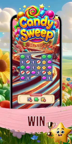 Candy Sweep Puzzle - عکس بازی موبایلی اندروید