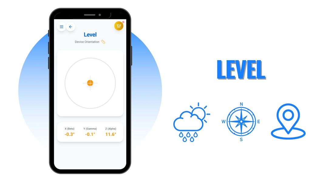 Compass Pro - Digital Compass - Image screenshot of android app