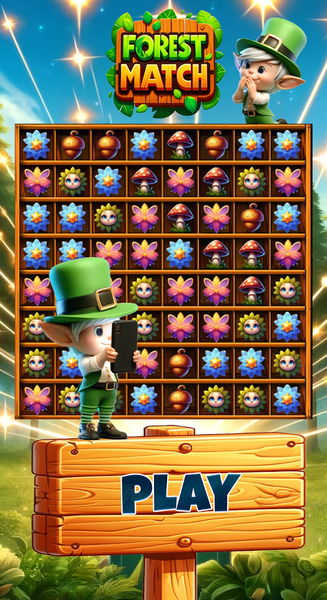 Forest Match - Earn rewards - Gameplay image of android game