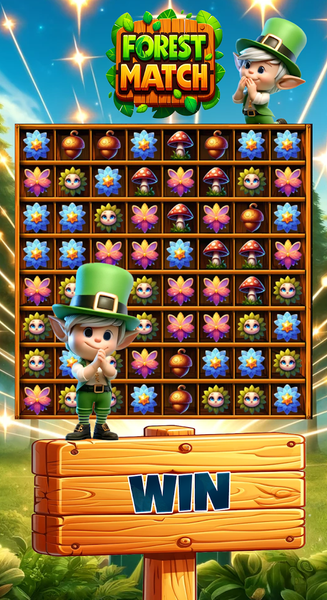 Forest Match - Earn rewards - Gameplay image of android game