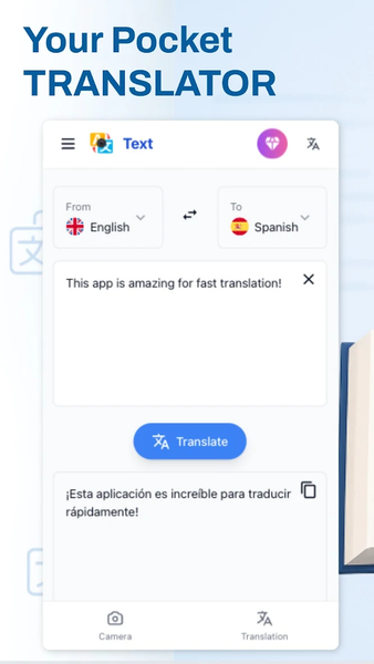 Text & Photo Translator - عکس برنامه موبایلی اندروید