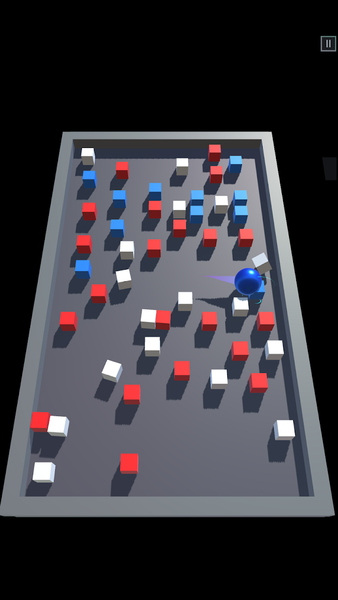 Red, White And Blue Blocks - عکس بازی موبایلی اندروید