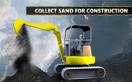 Excavator Crane Simulator Game - عکس بازی موبایلی اندروید