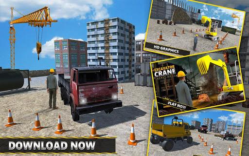 Excavator Crane Simulator Game - عکس بازی موبایلی اندروید