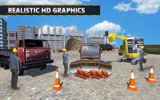 Excavator Crane Simulator Game - عکس بازی موبایلی اندروید