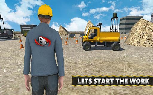 Excavator Crane Simulator Game - عکس بازی موبایلی اندروید