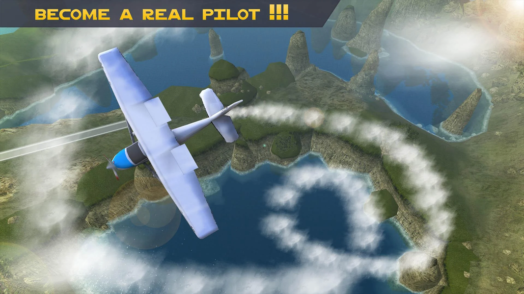 Plane Flight Simulator Games - عکس بازی موبایلی اندروید