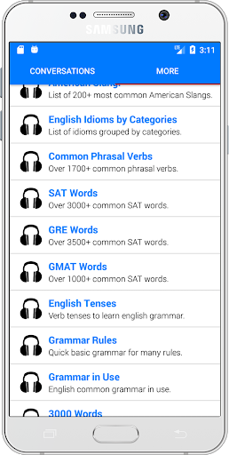 TOEFL Listening & Practice - Image screenshot of android app