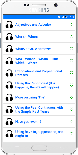 TOEFL Listening & Practice - Image screenshot of android app
