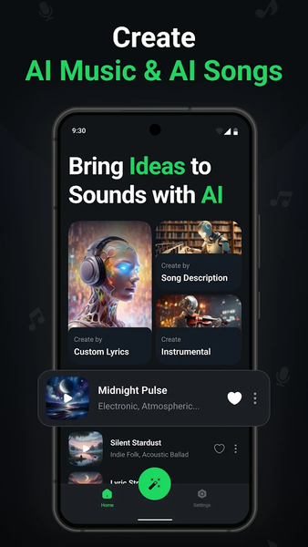 AI Music & Song Generator - Image screenshot of android app