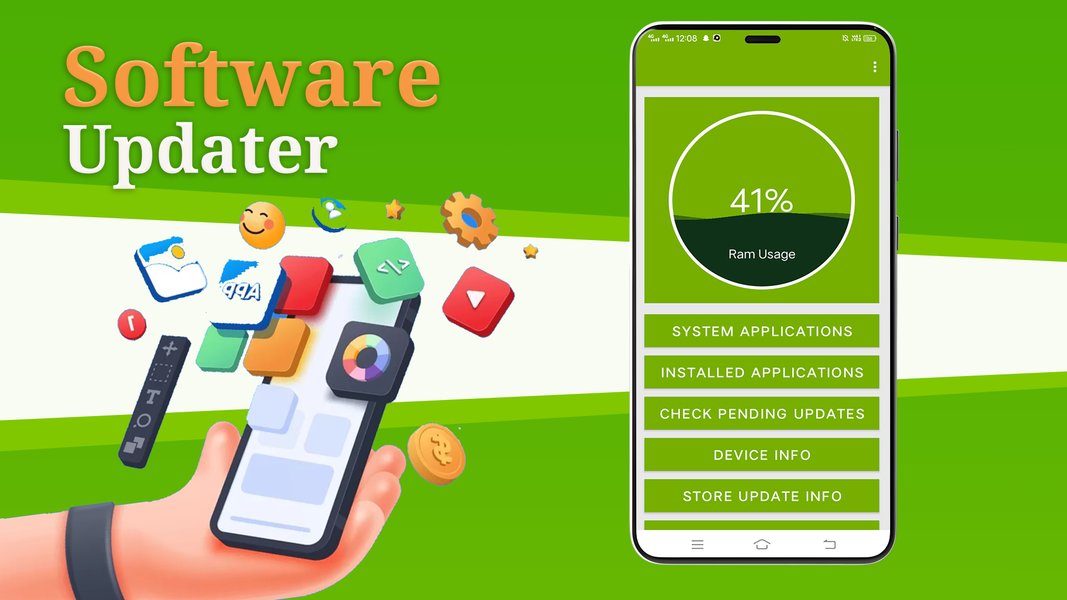 Update Software/Apk Installer - عکس برنامه موبایلی اندروید