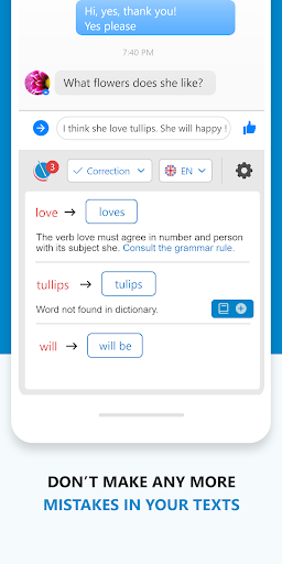Scribens - Grammar Checker - Image screenshot of android app