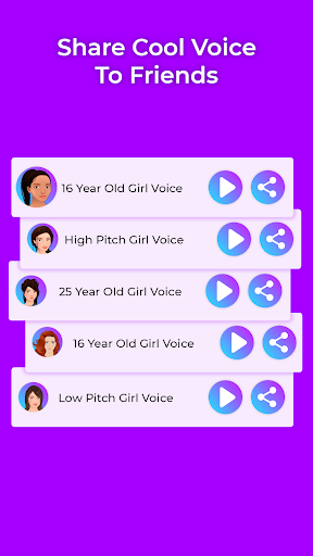 Voice Changer-Audio Changer - Image screenshot of android app
