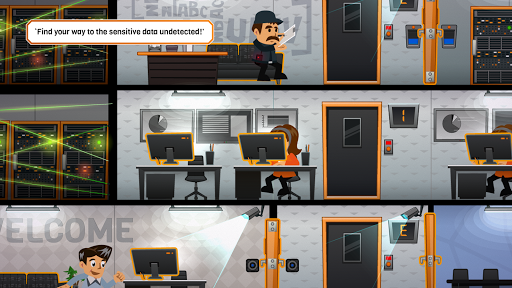 Enter - IT Security Game - عکس برنامه موبایلی اندروید