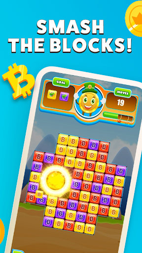 Bitcoin Blocks - Get Bitcoin! - Gameplay image of android game