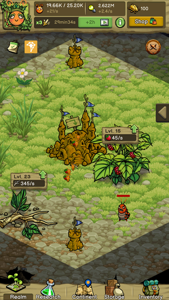 Idle Ant Colony - Gameplay image of android game